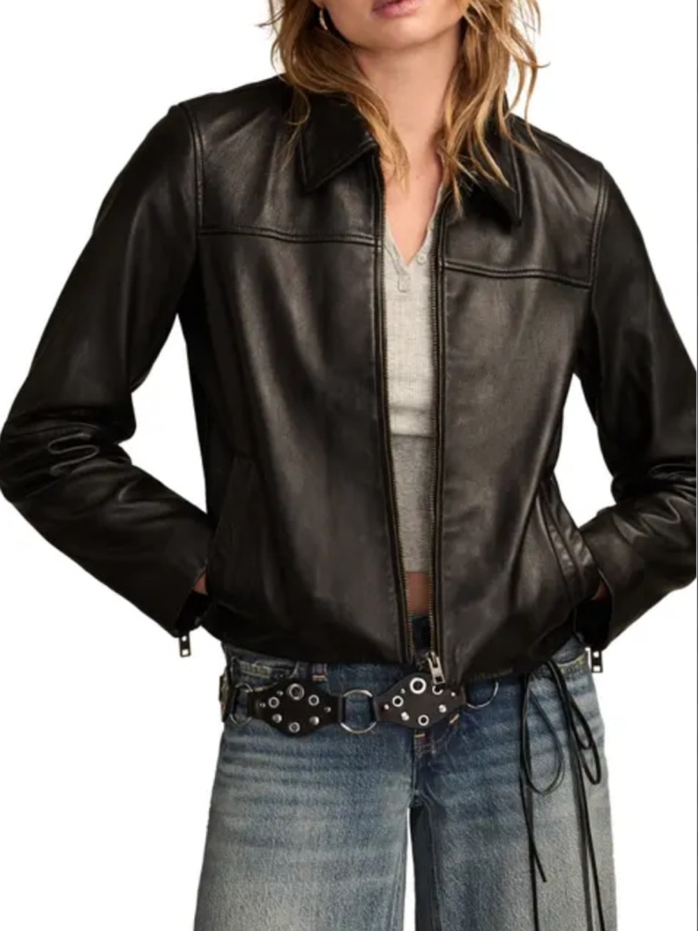 Steve Madden Genuine Moto Jacket